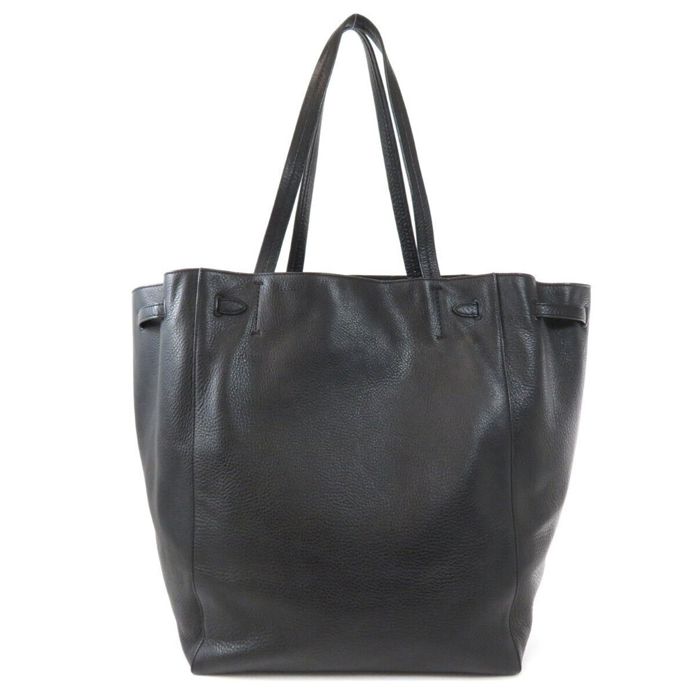 Celine Tote Calfskin Bag Cabas Phantom Black